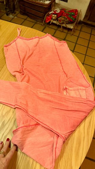 Mono rosa algodón verano