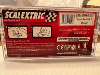 Coche Scalextric RS 01 Monlau