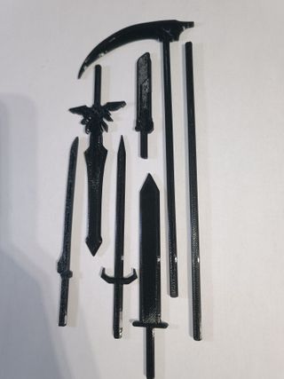 2 Figuras Dummy 13 Montadas + Manos,Armas,Cabezas