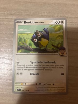 Rookidee di Hop Carta Pokémon Base 60 PS