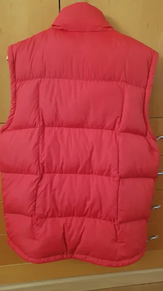 Chaleco Lowe Alpine plumón oca rojo