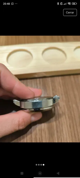 Reloj Parnis GMT Automático Negro