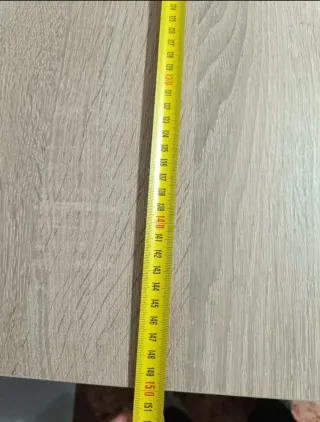 Mueble aparador salón madera y cristal