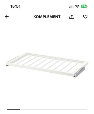 Pantalonera Komplement Ikea