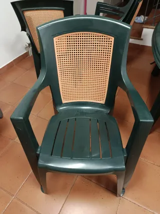 Mesa y 4 Sillas Terraza Exterior