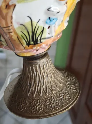 Due lampade Capodimonte