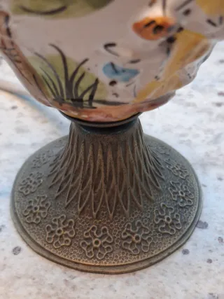 Due lampade Capodimonte