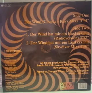 Vinilo Elbern - De Wind Hat Mir Ein Lied Erzählt