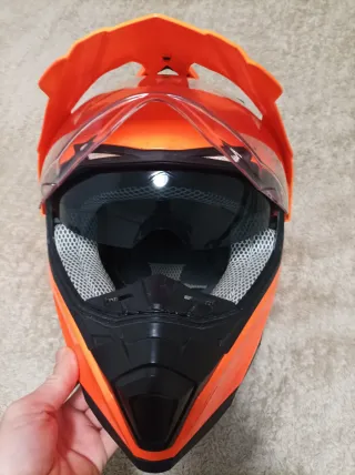 Casco Acerbis Naranja Perfecto Estado