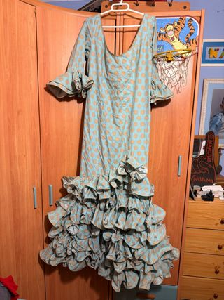 Traje de flamenca con lunares