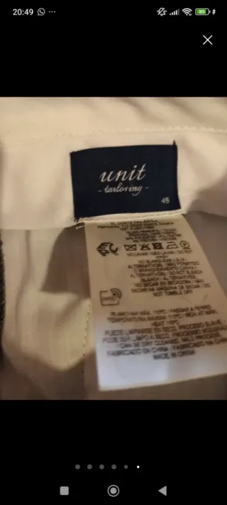 Pantalón caballero Talla 48 nuevo con etiqueta