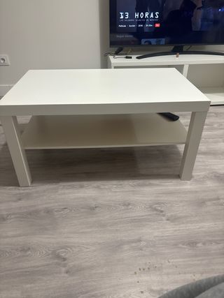Mesa de centro blanca IKEA