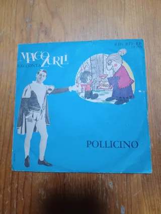 Vinile Mago Zurli Racconta Pollicino