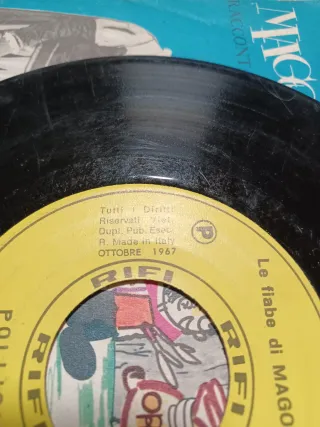 Vinile Mago Zurli Racconta Pollicino