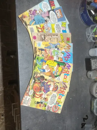 Lote 8 tebeos Mortadelo y Filemón 1985