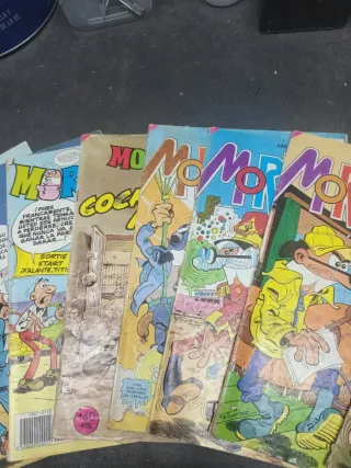 Lote 8 tebeos Mortadelo y Filemón 1985