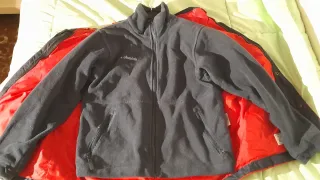 Traje de Nieve Columbia Rojo y Beige