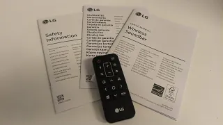 Barra de Sonido y Subwoofer LG