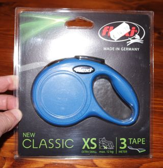Guinzaglio Flexi New Classic XS Blu