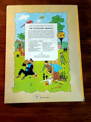 The Castafiore Emerald Tintin 1968 inglés