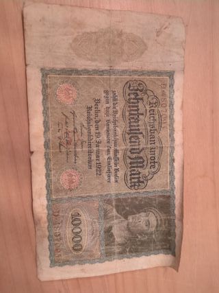 Lote de 3 Billetes Antiguos: Grecia, Bélgica, Méxi