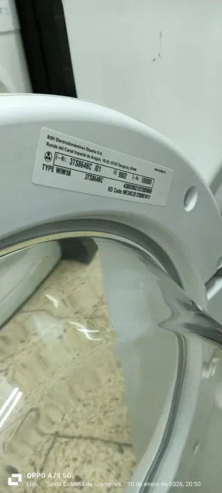 Lavadora Balay Carga Frontal 6kg A+++