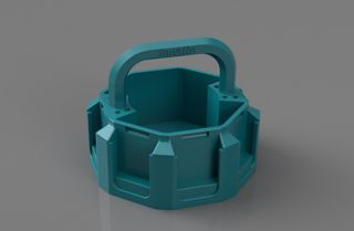 Soporte Porta 8 Baterías MAKITA 18V