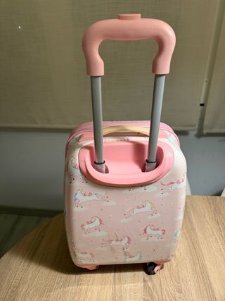 Trolley infantil unicornios rosa