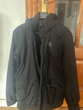 Chaqueta Salomon Talla S Negra