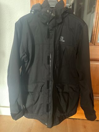 Chaqueta Salomon Talla S Negra