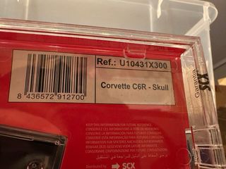 Coche Scalextric Corvette C6R Skull