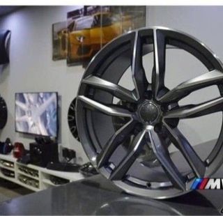 JUEGO DE 4 LLANTAS 18 RS6 ANTRACITA A... rmb134874