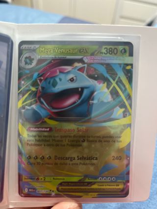 Mega Venusaur EX Carta (megaevoluciones en español