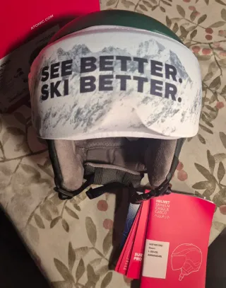 Casco de esquí Atomic con visera