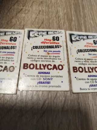 Lote 3 cromos vintage