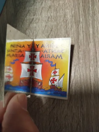 Lote 3 cromos vintage