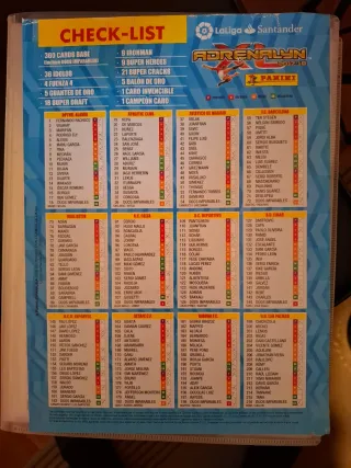 Álbum Adrenalyn LaLiga Santander 2017-18