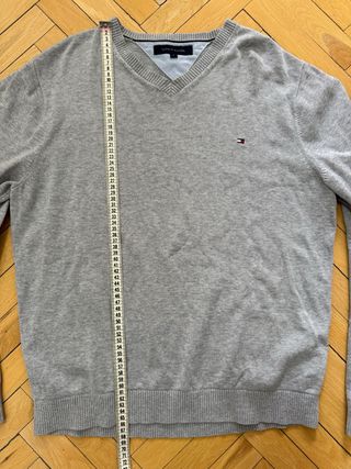 Jersey Tommy Hilfiger Gris Talla L