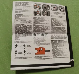 Set 3 protectores Oxelo (L). Color negro. Nuevos.