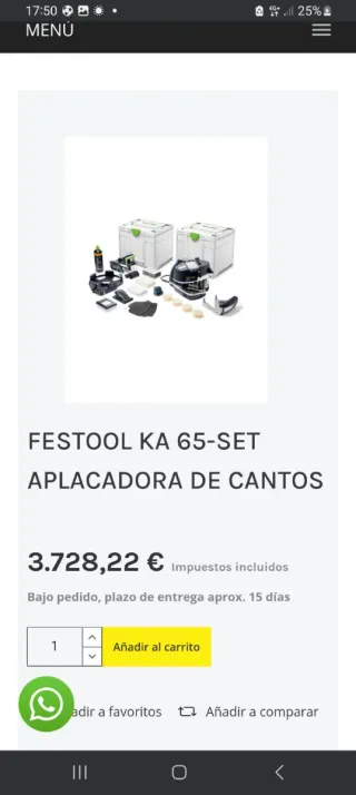 Canteadora Festool Conturo