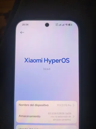 Xiaomi Poco F8 Pro 512GB Plata