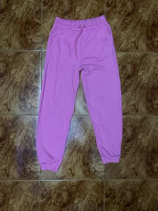 Pantalón rosa casual