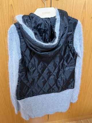 Chaqueta Hakei Mujer Negra y Gris