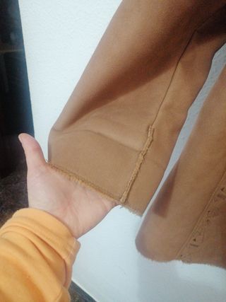 Elegante abrigo Cortefiel marrón talla M