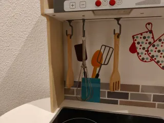 Cocinita de madera para niños