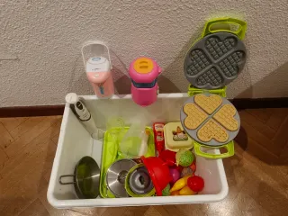 Cocinita de madera para niños