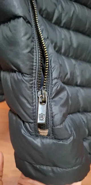 Chaqueta acolchada Massimo Dutti Negra XL