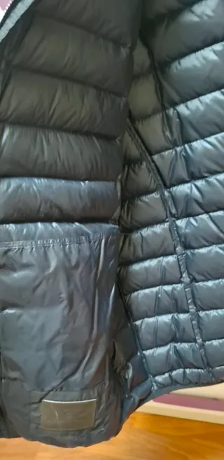 Chaqueta acolchada Massimo Dutti Negra XL