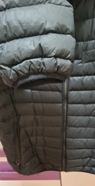 Chaqueta acolchada Massimo Dutti Negra XL