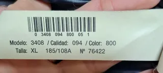 Chaqueta acolchada Massimo Dutti Negra XL